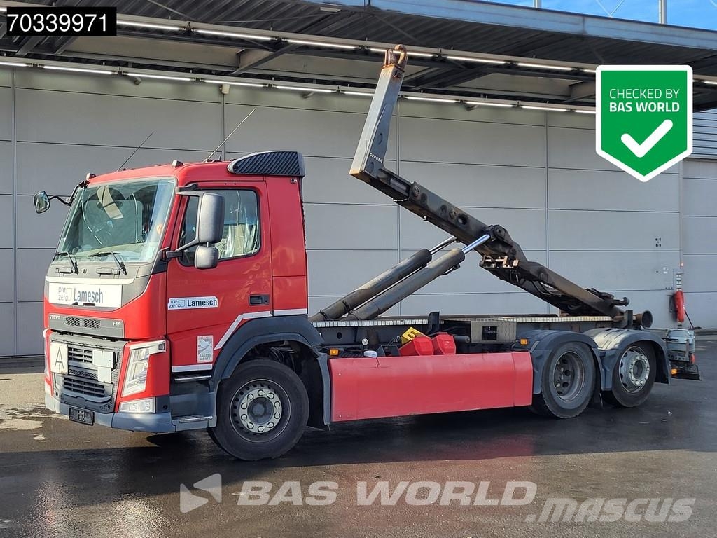 Volvo FM 370 6X2 Gergen GRK 20/70 D containersystem ADR Treileri ar āķi