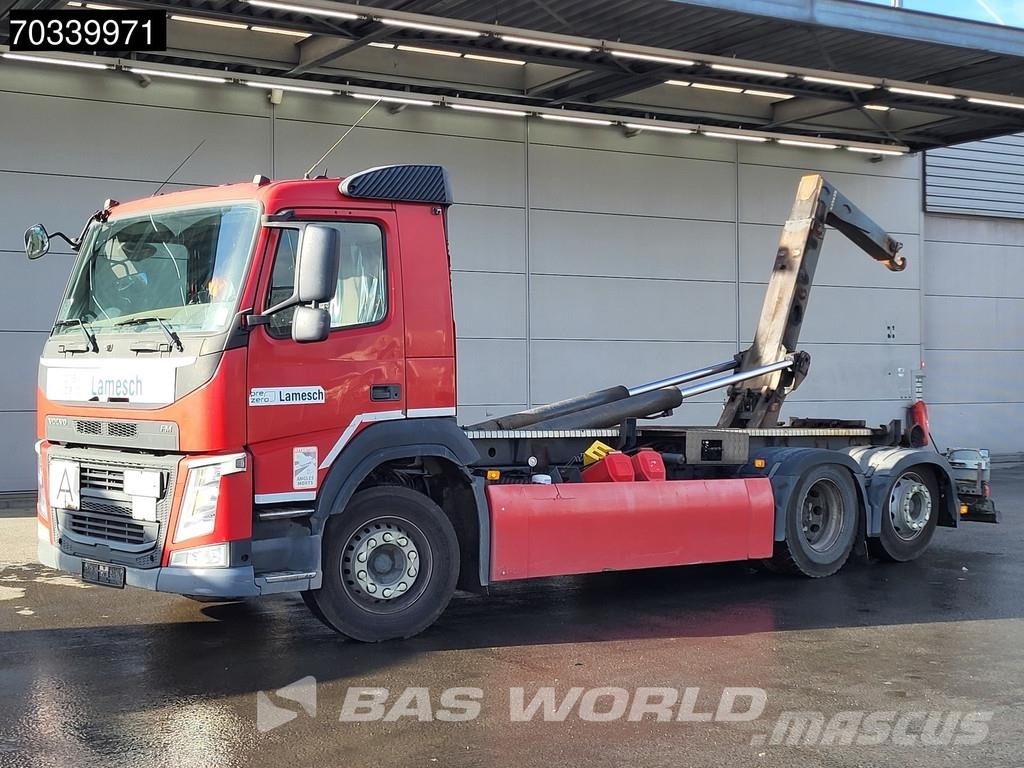 Volvo FM 370 6X2 Gergen GRK 20/70 D containersystem ADR Treileri ar āķi