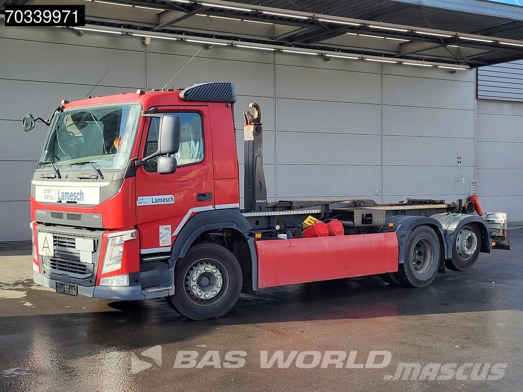 Volvo FM 370 6X2 Gergen GRK 20/70 D containersystem ADR Treileri ar āķi