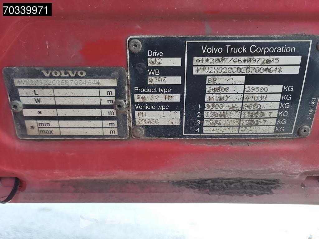 Volvo FM 370 6X2 Gergen GRK 20/70 D containersystem ADR Treileri ar āķi