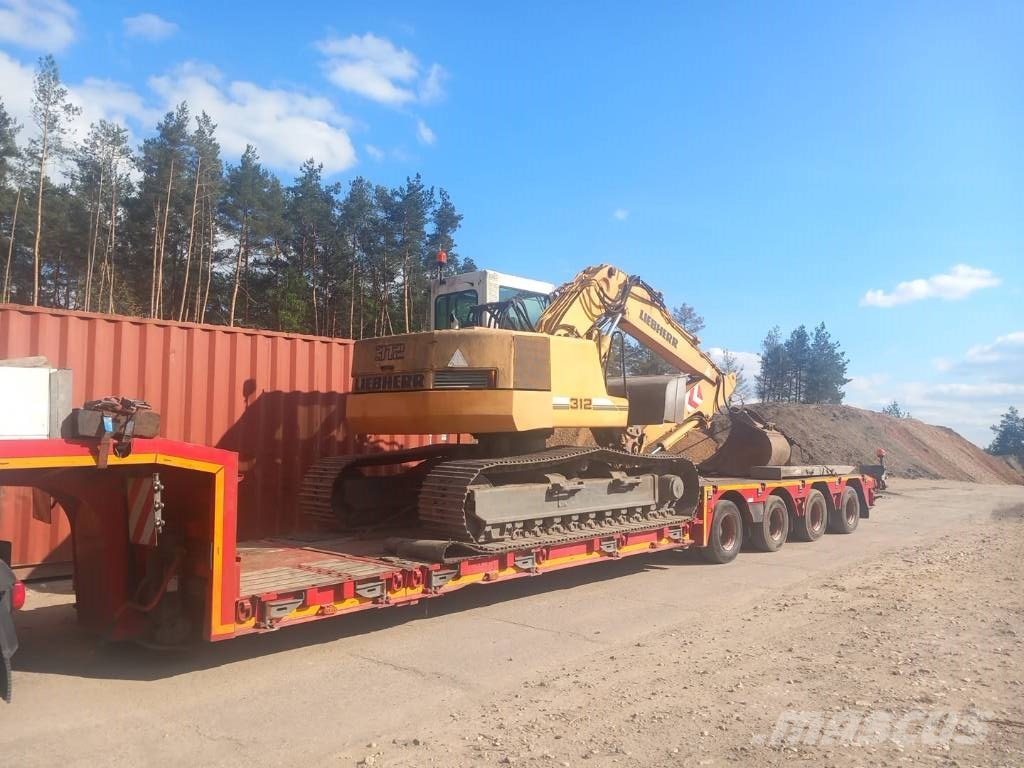 MAX Trailer tiefbett 4 axle extension 3m widenings Semirremolques de carga baja