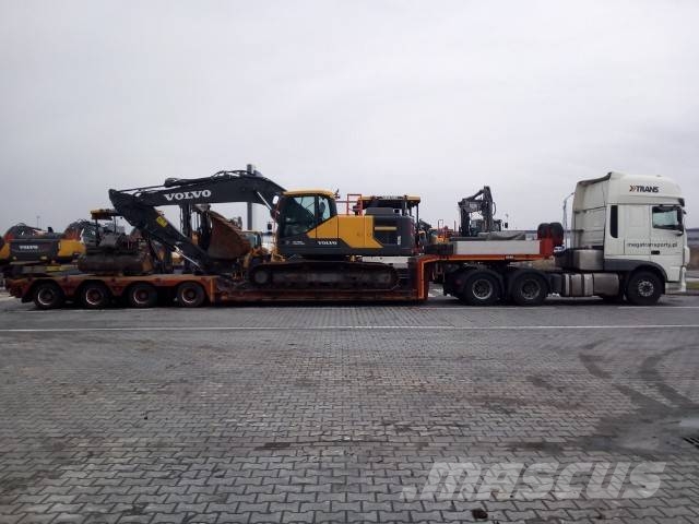 MAX Trailer tiefbett 4 axle extension 3m widenings Semirremolques de carga baja
