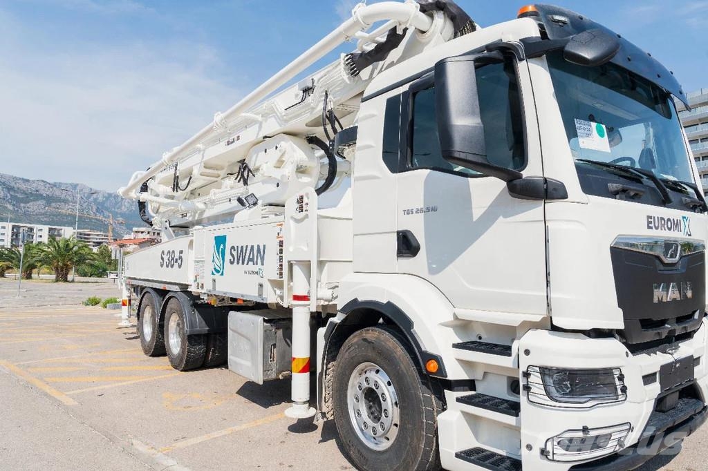 MAN TGS 26.520 MAN TGS 26.520 6x4 SWAN TSP 38-5 160RZ Автобетоносмесители