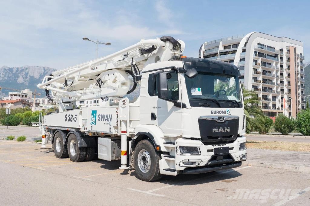 MAN TGS 26.520 MAN TGS 26.520 6x4 SWAN TSP 38-5 160RZ Автобетоносмесители