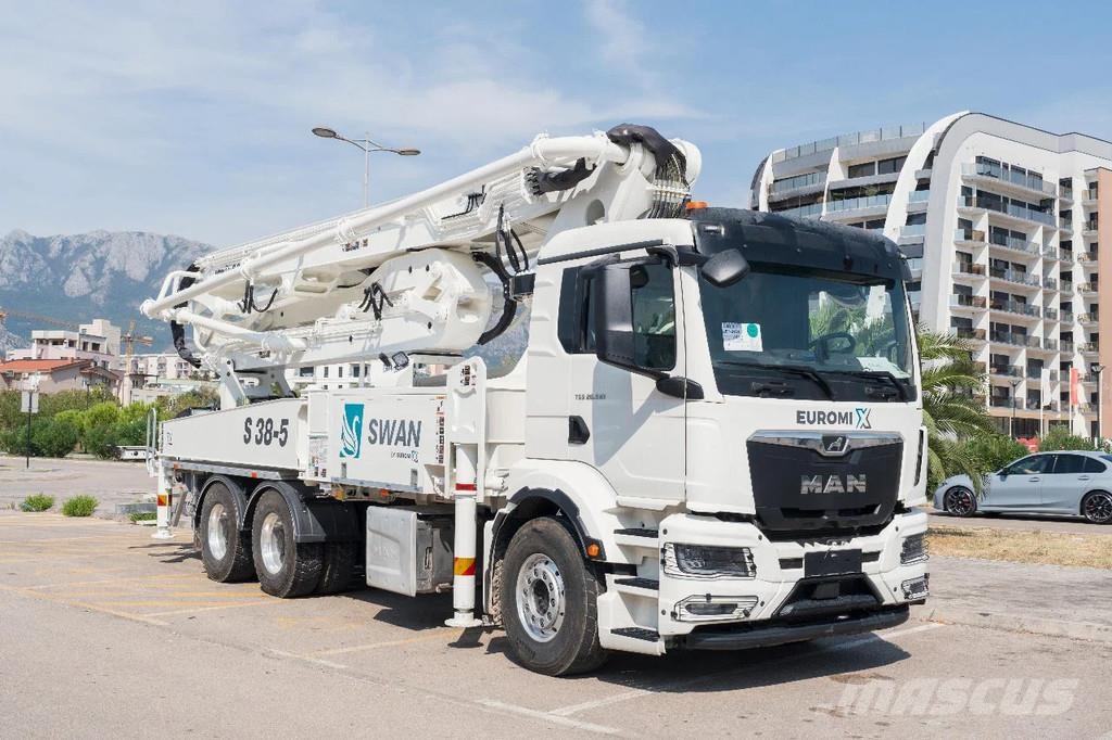 MAN TGS 26.520 MAN TGS 26.520 6x4 SWAN TSP 38-5 160RZ Автобетоносмесители