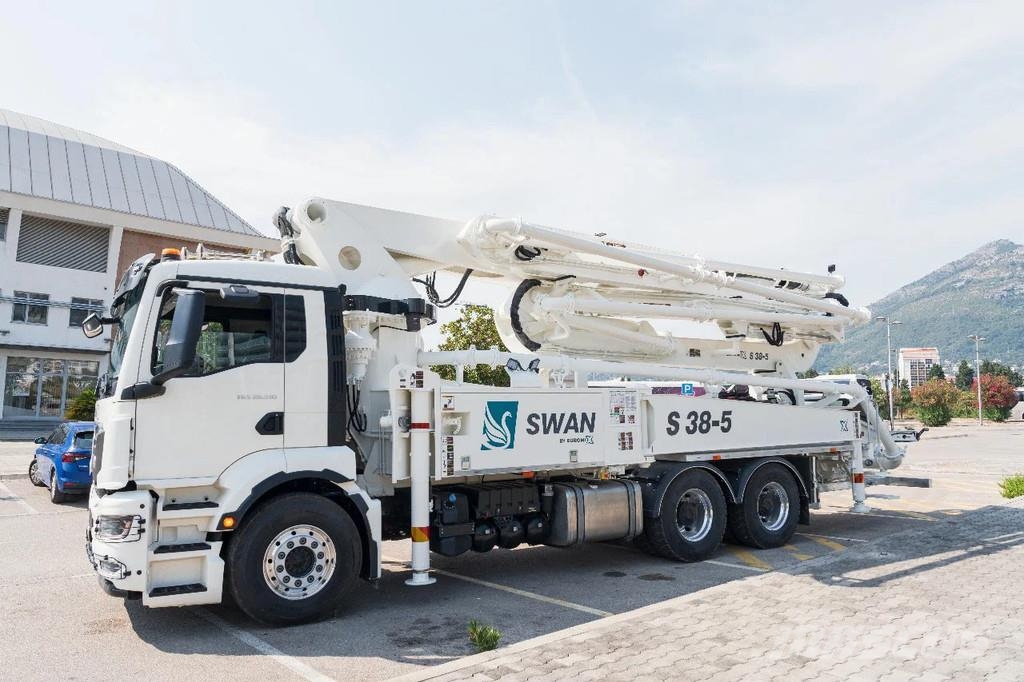 MAN TGS 26.520 MAN TGS 26.520 6x4 SWAN TSP 38-5 160RZ Автобетоносмесители