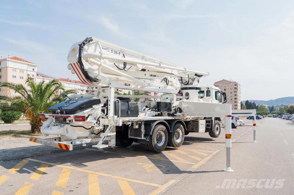 MAN TGS 26.520 MAN TGS 26.520 6x4 SWAN TSP 38-5 160RZ Автобетоносмесители