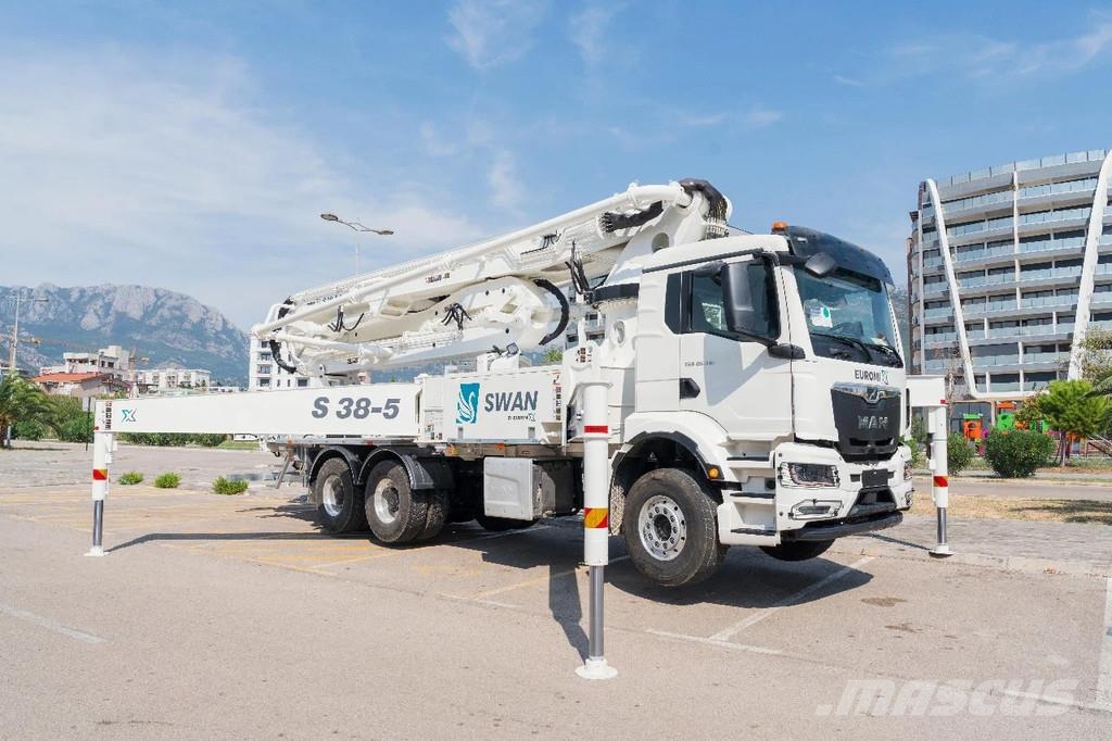 MAN TGS 26.520 MAN TGS 26.520 6x4 SWAN TSP 38-5 160RZ Автобетоносмесители