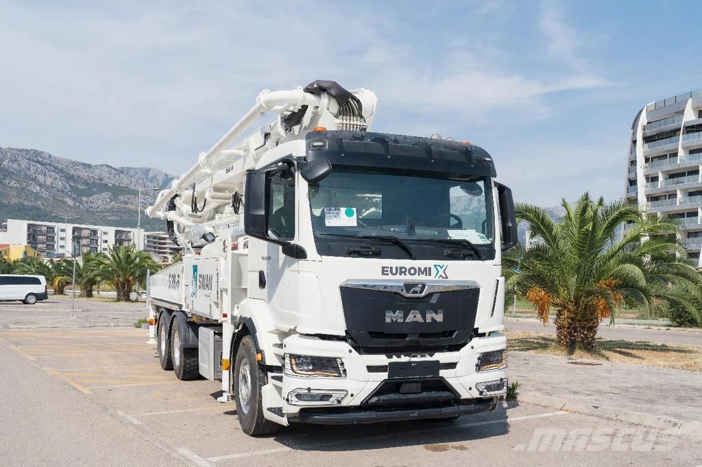 MAN TGS 26.520 MAN TGS 26.520 6x4 SWAN TSP 38-5 160RZ Автобетоносмесители