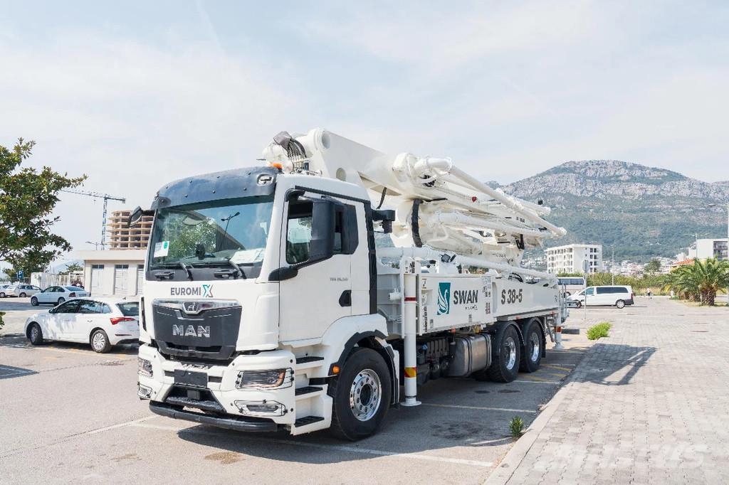 MAN TGS 26.520 MAN TGS 26.520 6x4 SWAN TSP 38-5 160RZ Автобетоносмесители