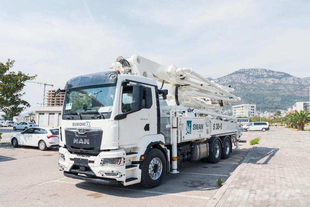 MAN TGS 26.520 MAN TGS 26.520 6x4 SWAN TSP 38-5 160RZ Betonvežiai