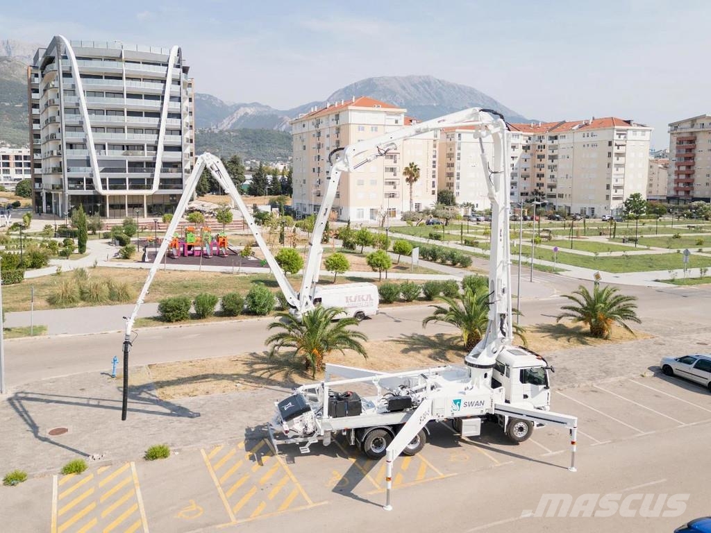 MAN TGS 26.520 MAN TGS 26.520 6x4 SWAN TSP 38-5 160RZ Betonvežiai