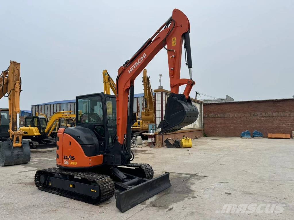 Hitachi ZX 55 حفارات صغيرة أقل من 7 طن (حفارات صغيرة)