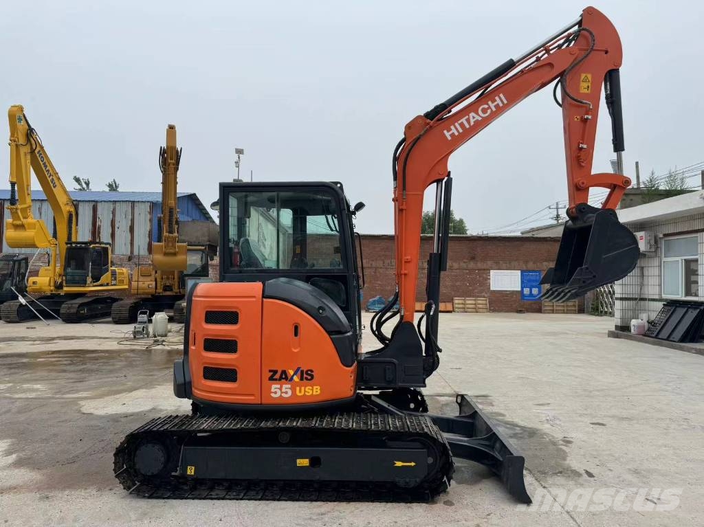 Hitachi ZX 55 حفارات صغيرة أقل من 7 طن (حفارات صغيرة)
