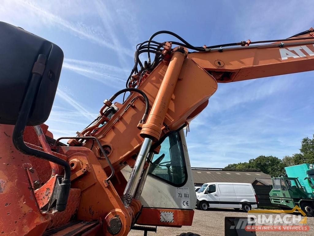 Atlas 1704 ATLAS 1704 transfer crane 4x4 - triple boom - Перегружатели металлолома/промышленные погрузчики