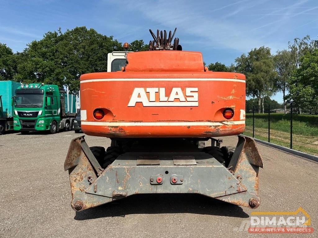 Atlas 1704 ATLAS 1704 transfer crane 4x4 - triple boom - Перегружатели металлолома/промышленные погрузчики