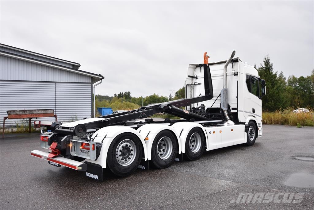 Scania R590 8X4 شاحنات الرافعات الخطافية