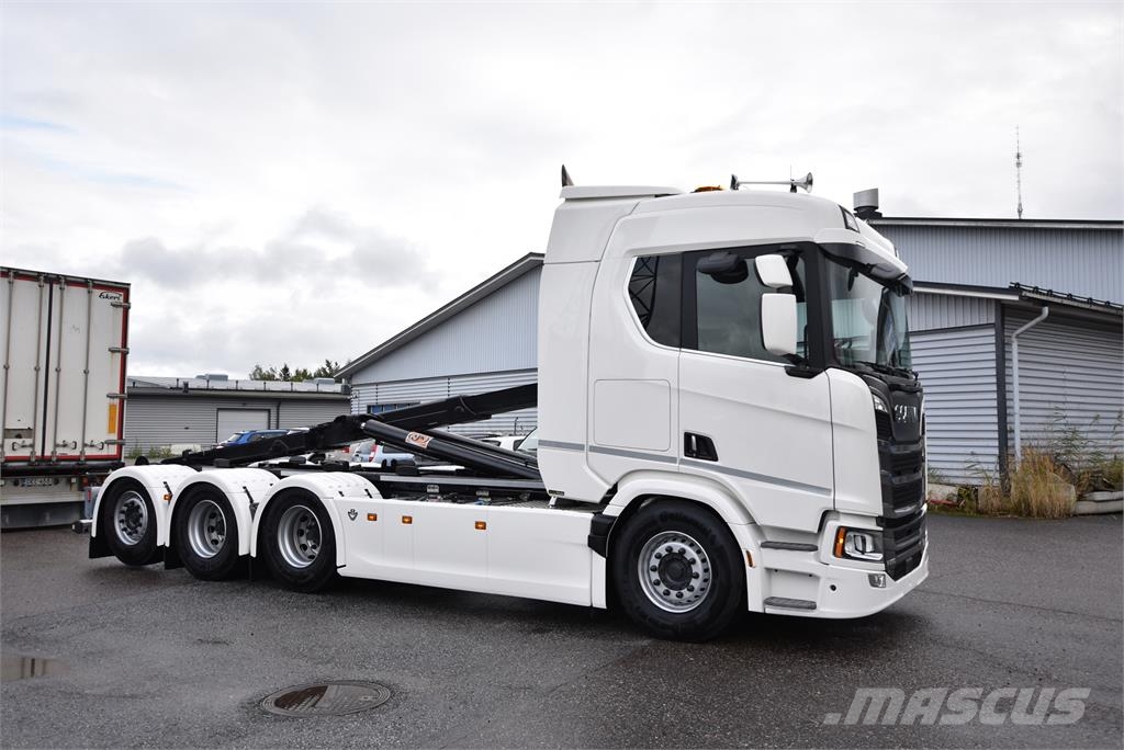 Scania R590 8X4 شاحنات الرافعات الخطافية