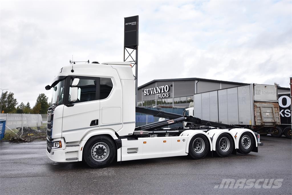 Scania R590 8X4 شاحنات الرافعات الخطافية