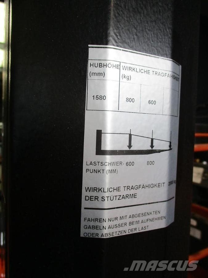 BT SWE 080L Transpaleta manuala