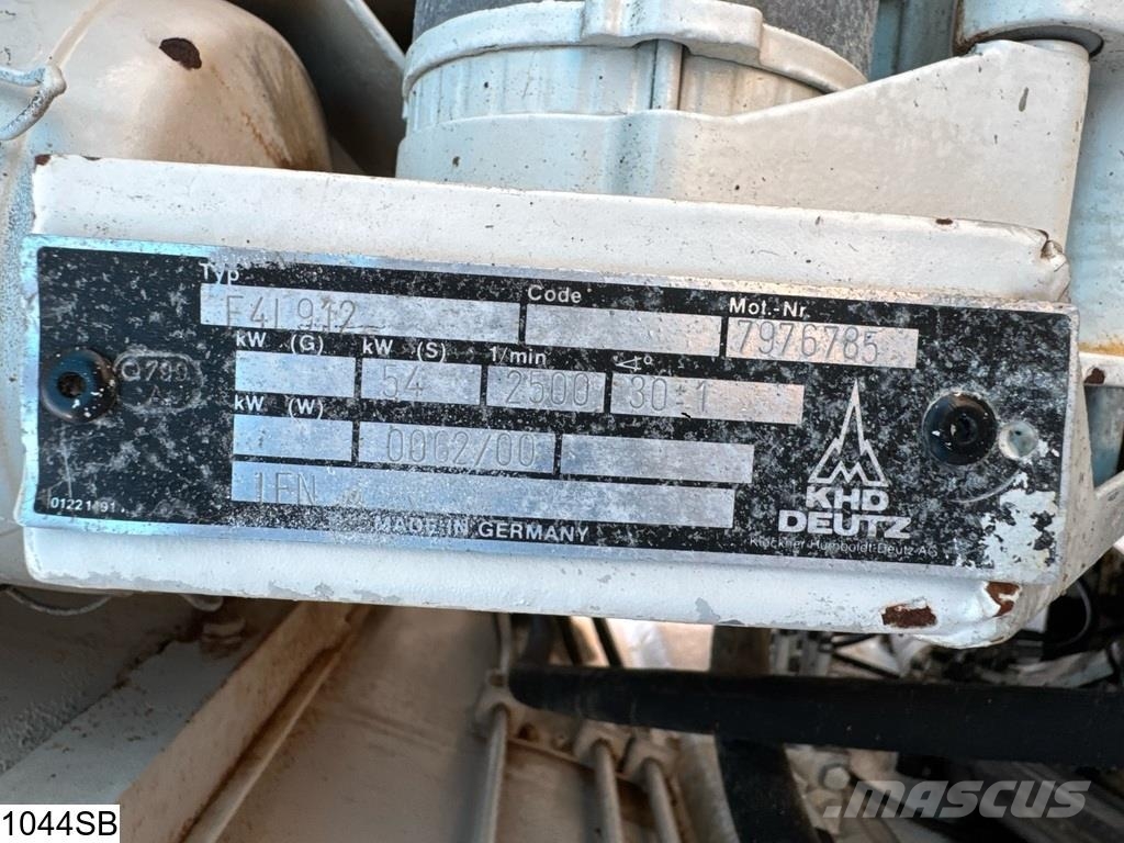Putzmeister ? 1994, 54 kW, Deutz Betonpomptrucks