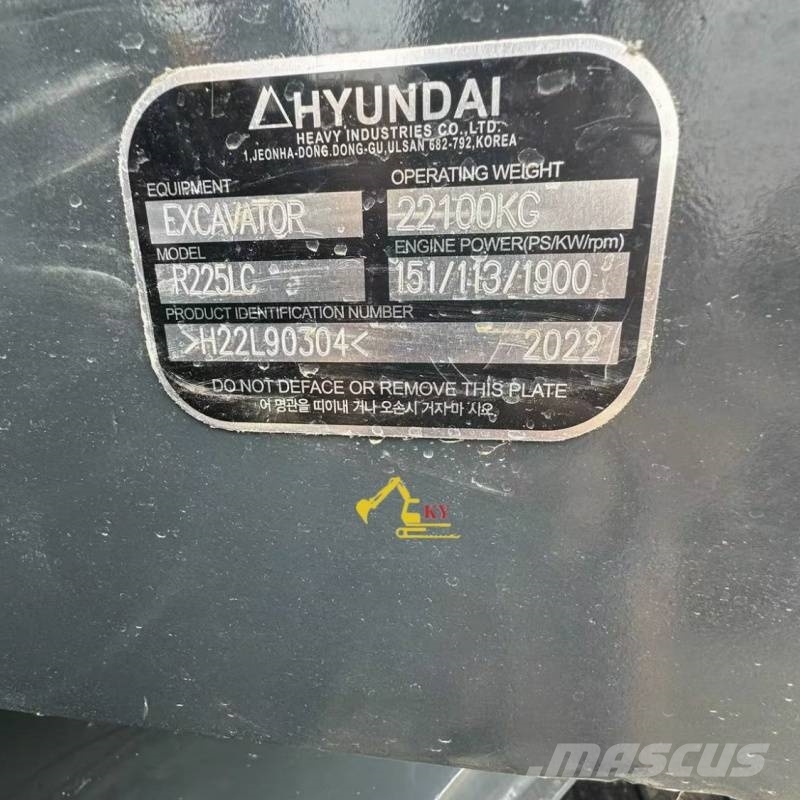 Hyundai 225VS Escavadoras de rastos