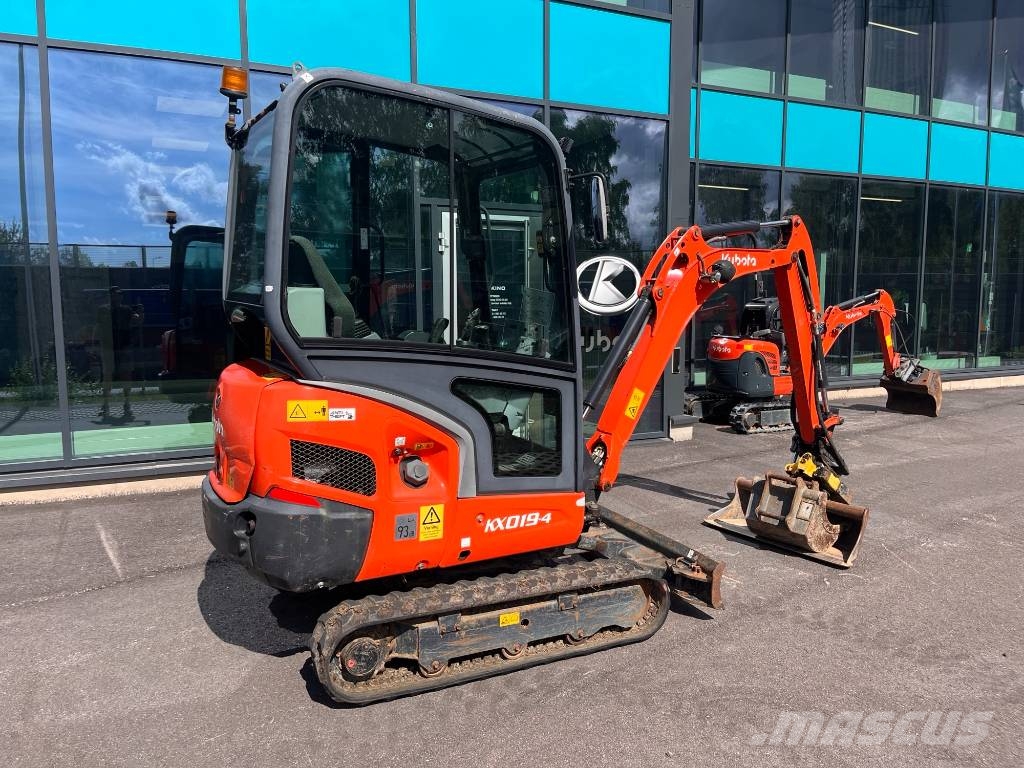 Kubota KX 019-4 Miniekskavaatorid < 7 t