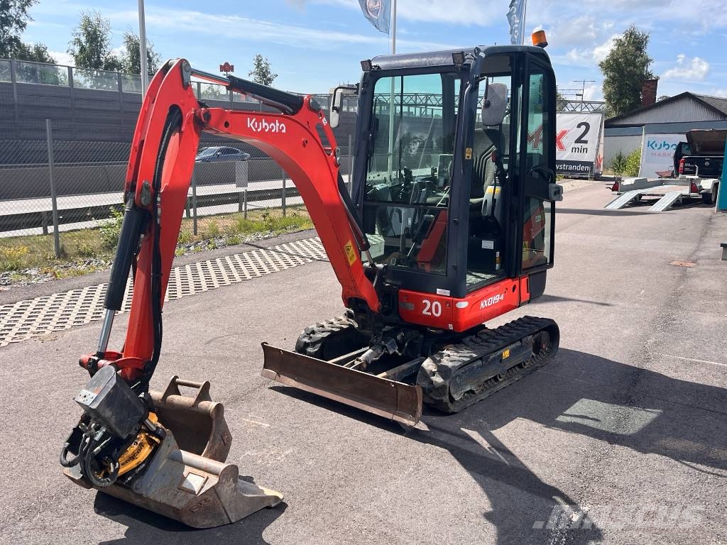 Kubota KX 019-4 Miniekskavaatorid < 7 t