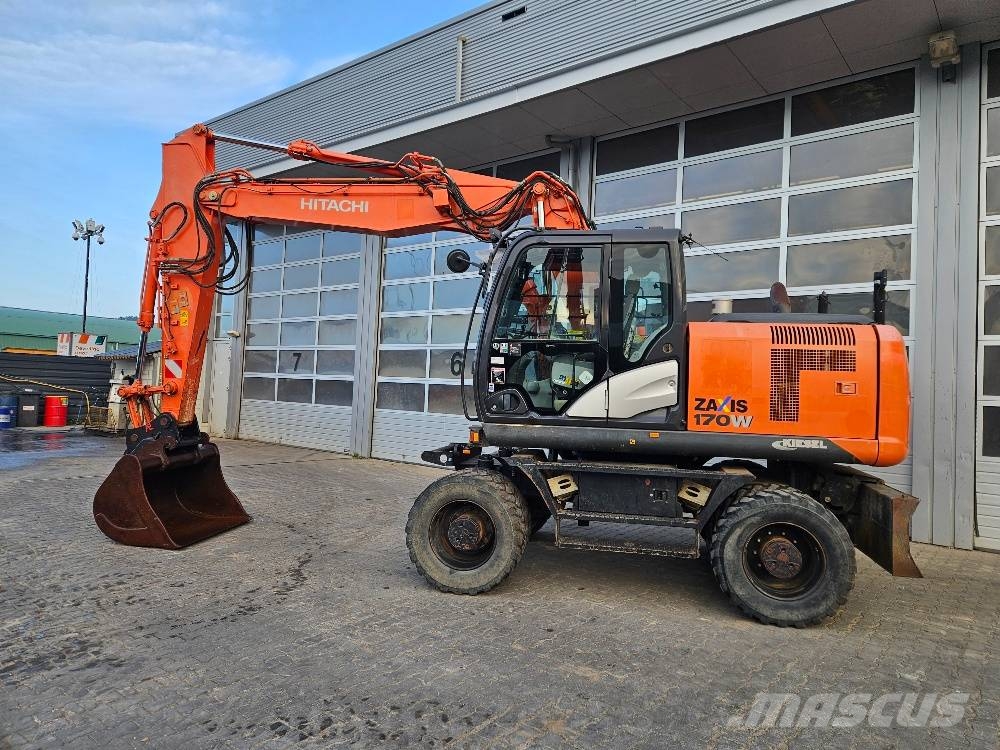 Hitachi ZX 170 W-5 B Ratiniai ekskavatoriai