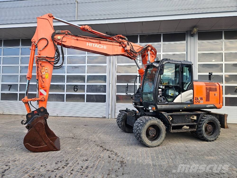 Hitachi ZX 170 W-5 B Ratiniai ekskavatoriai