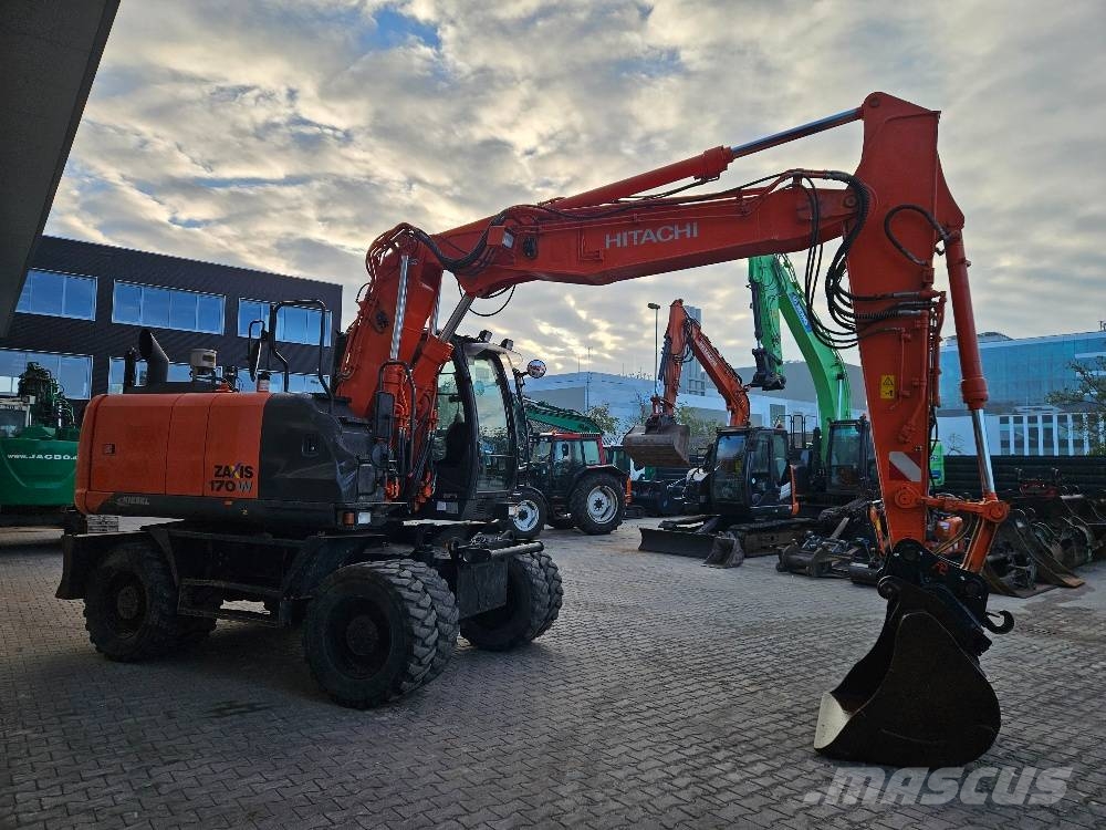Hitachi ZX 170 W-5 B Ratiniai ekskavatoriai