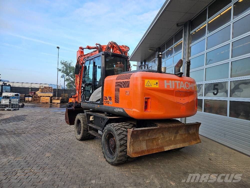 Hitachi ZX 170 W-5 B Ratiniai ekskavatoriai