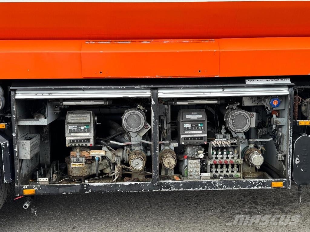 DAF XF 450 6X2 EURO 6 + LAG 2 AXLE TRAILER + 35.700 LI وحدات الجر