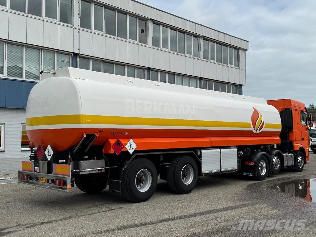 DAF XF 450 6X2 EURO 6 + LAG 2 AXLE TRAILER + 35.700 LI وحدات الجر