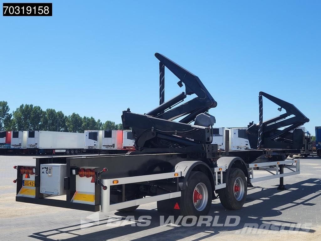 Hammar 190 S 2 axles Sideloader 190S Konteinerių puspriekabės