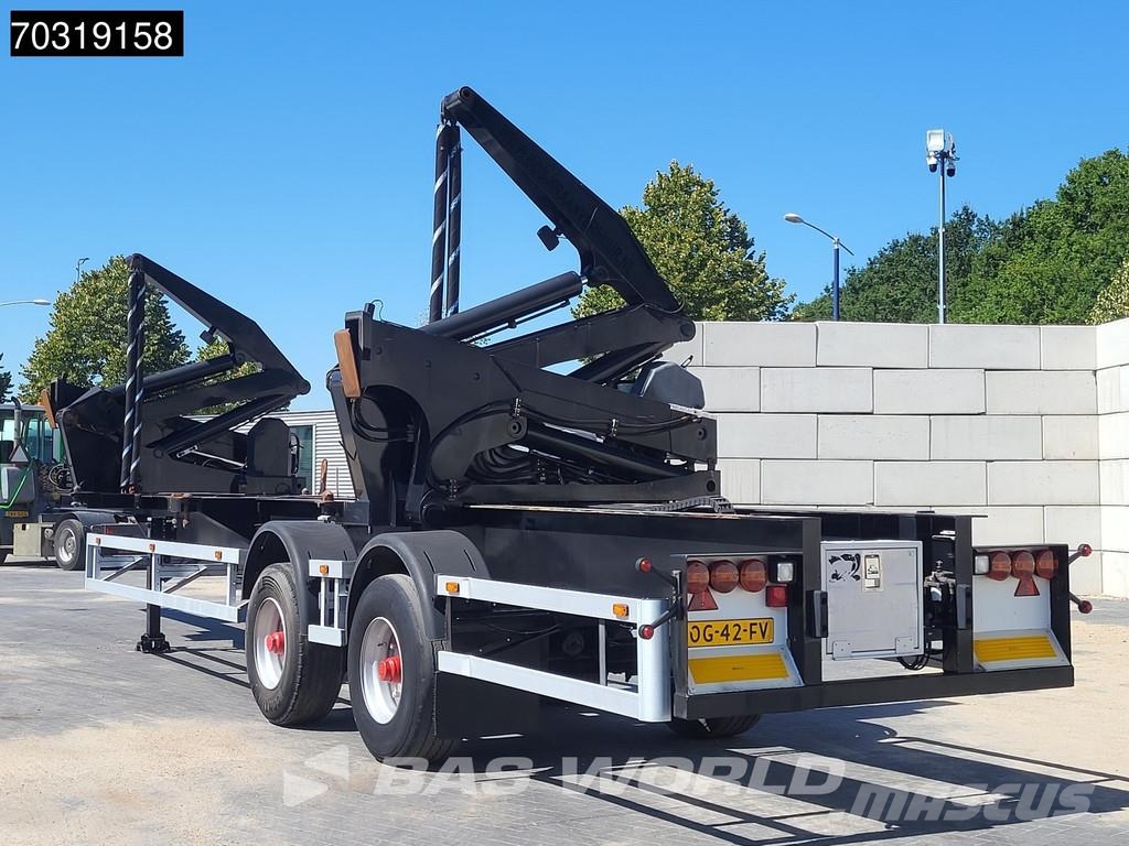 Hammar 190 S 2 axles Sideloader 190S Konteinerių puspriekabės