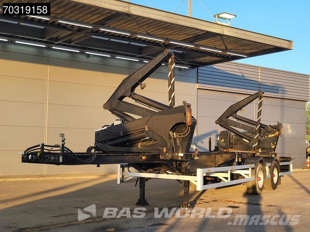 Hammar 190 S 2 axles Sideloader 190S Konteinerių puspriekabės
