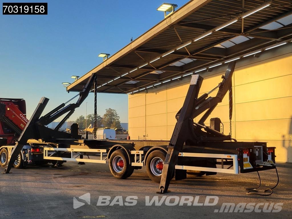 Hammar 190 S 2 axles Sideloader 190S Konteinerių puspriekabės