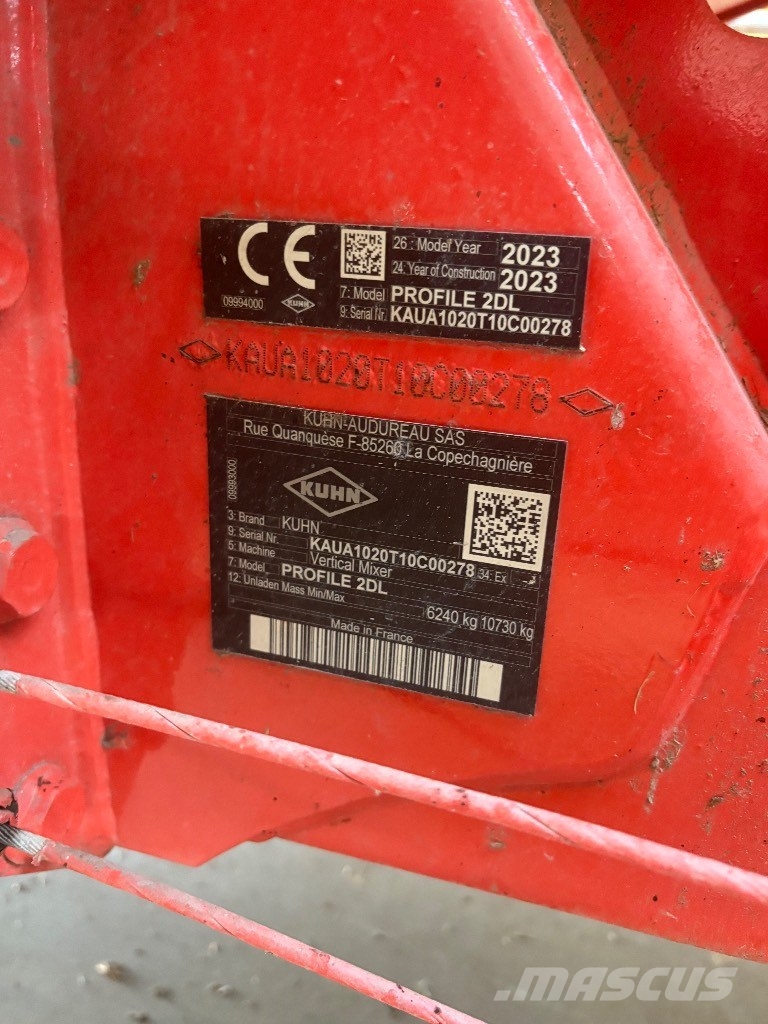 Kuhn Profile 24,2 DL 混合餵料機