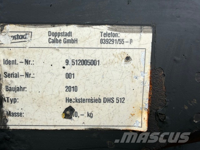 Doppstadt DHS 512 PRZESIEWACZ GWIAZDKOWY DOCZEPIANY Rębaki