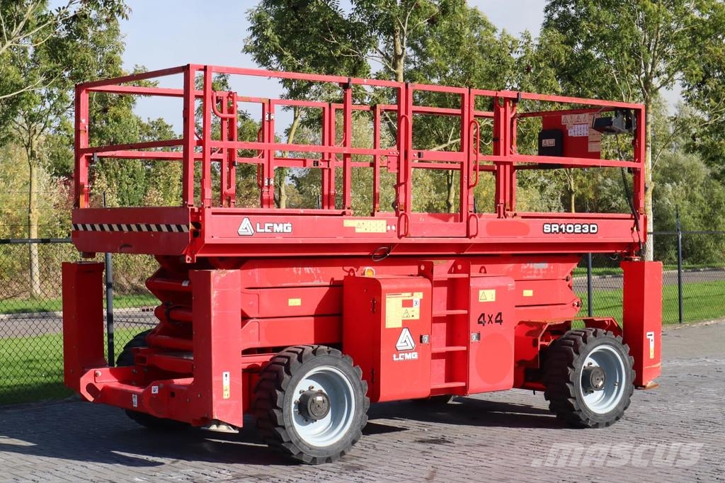 LGMG SR1023D | 12 METER | 4X4 | 1.100 KG Škarjaste dvižne ploščadi