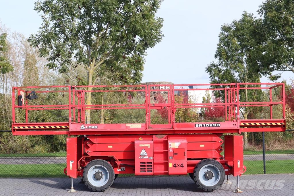 LGMG SR1023D | 12 METER | 4X4 | 1.100 KG Škarjaste dvižne ploščadi