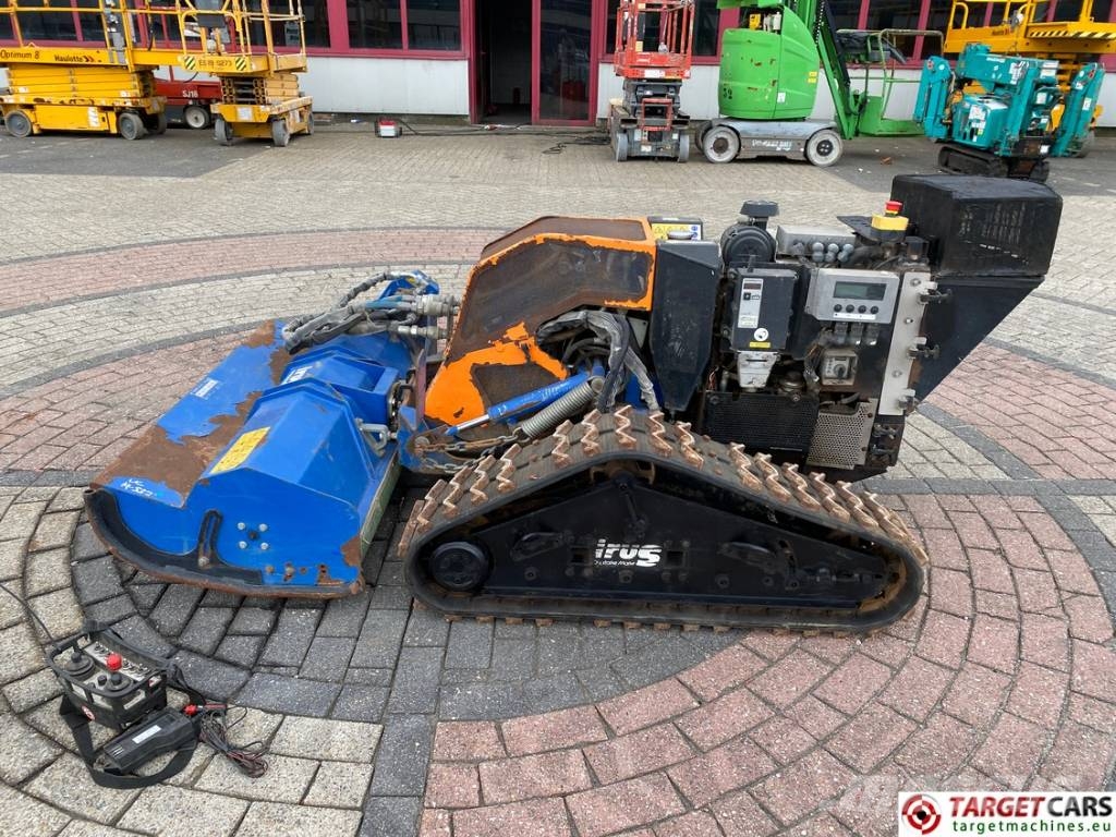 Irus Deltrak 2.0 Tracked Robo Flail 125cm Remote Mower Robotmaaiers