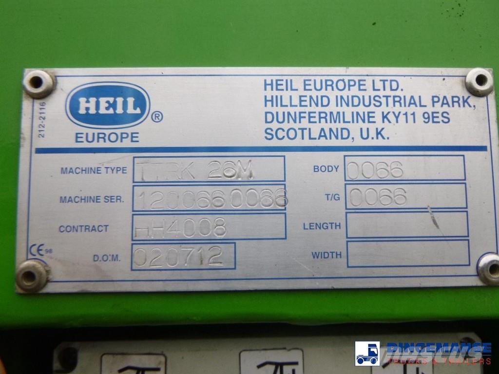 Mercedes-Benz Econic 3233 8X4 RHD Euro 5 refuse truck Camiones de basura