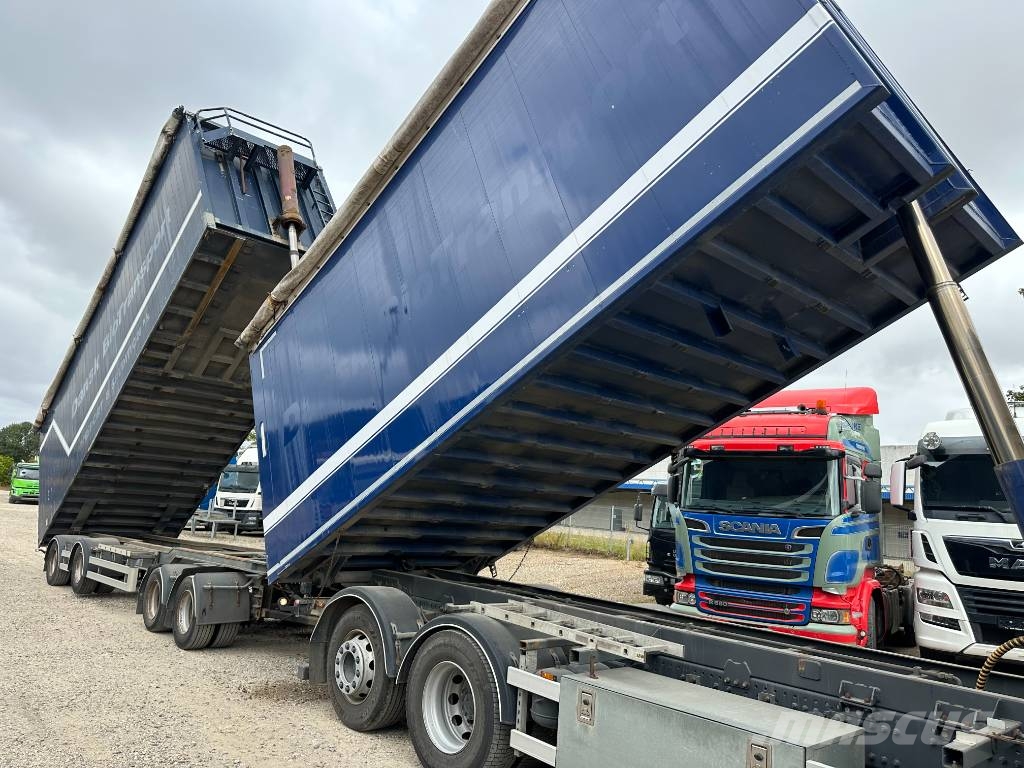DAF XF 530 6x2 //Volume tipper 45m3 // Trailer 59m3 Camiones bañeras basculantes o volquetes
