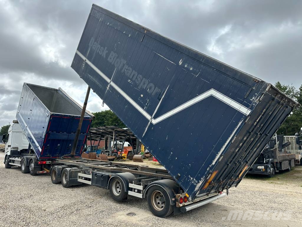 DAF XF 530 6x2 //Volume tipper 45m3 // Trailer 59m3 Camiones bañeras basculantes o volquetes