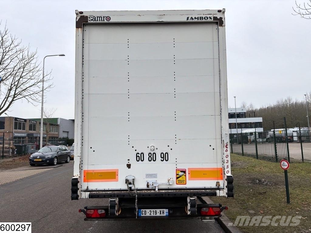 Samro gesloten bak Gesloten opleggers