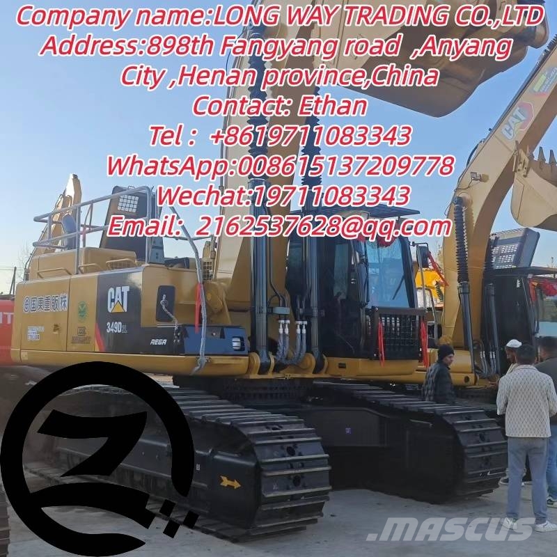 CAT 349 Bagri goseničarji