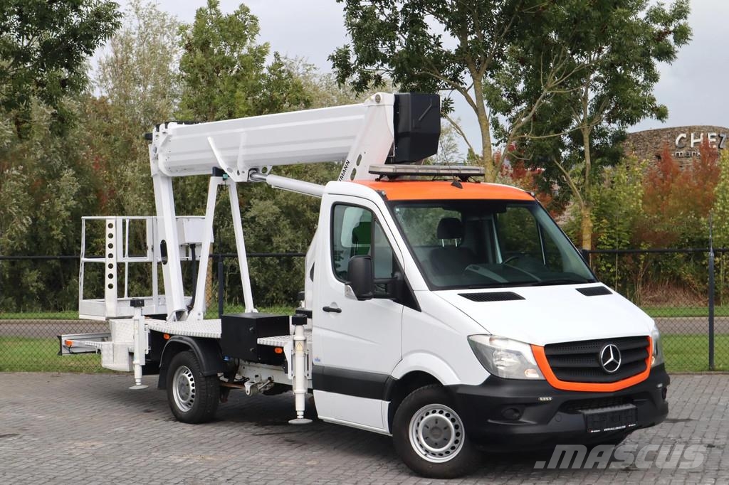 Mercedes-Benz Sprinter 313 | RUTHMANN TB220 | 22 METER | JIB | E Моторизирани платформи с талига