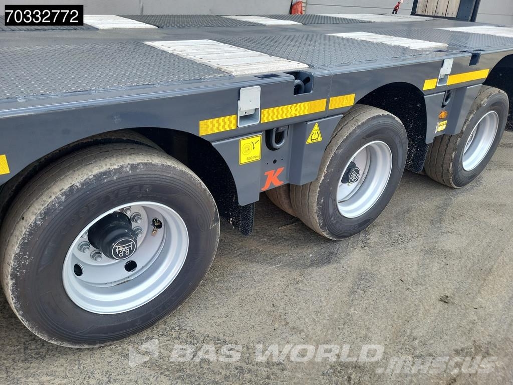 Kässbohrer LB3E Lift + Steering Axle Extandable 520cm Brønnhenger semi